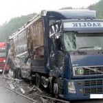 Situatia drumurilor 16 aprilie 2013 – accident cu 3 TIR-uri