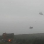 Brazi de Craciun adunati cu elicopterul (video)