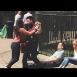 Barbat abuzat de o femeie – Vezi reactii (VIDEO)
